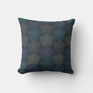 Japanese Plum Blossom - Zen Throw Pillow