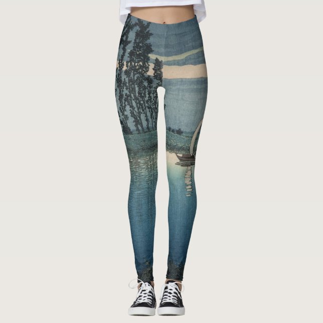 JAPANESE PRINT Leggings (Front)