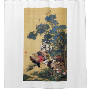 JAPANESE PRINT Shower Curtain