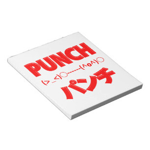 Japanese Punch Emoticons Notepad