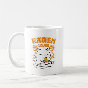 Japanese Ramen Cat Ramen Lover  Coffee Mug