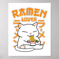 Japanese Ramen Cat Ramen Lover