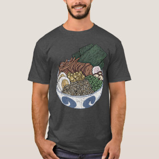 Japanese Ramen Foodie Noodles Lover For Japan Food T-Shirt