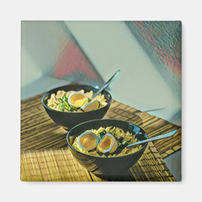 Japanese Ramen Gift Magnet (Front)