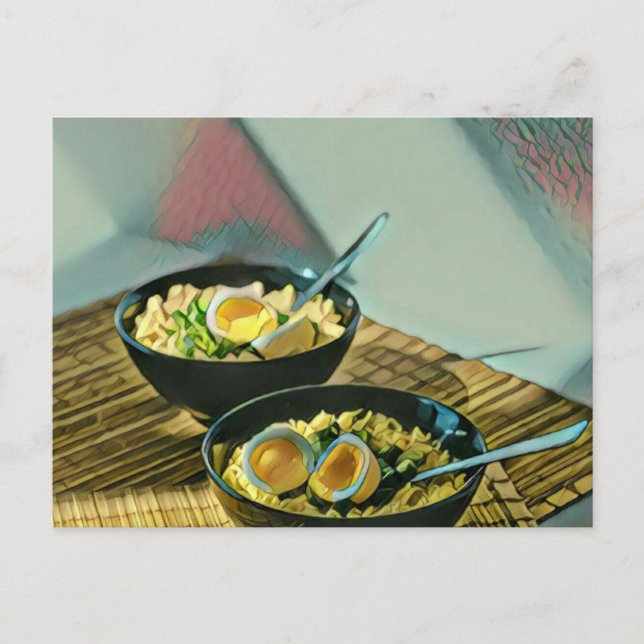 Japanese Ramen Gift Postcard (Front)