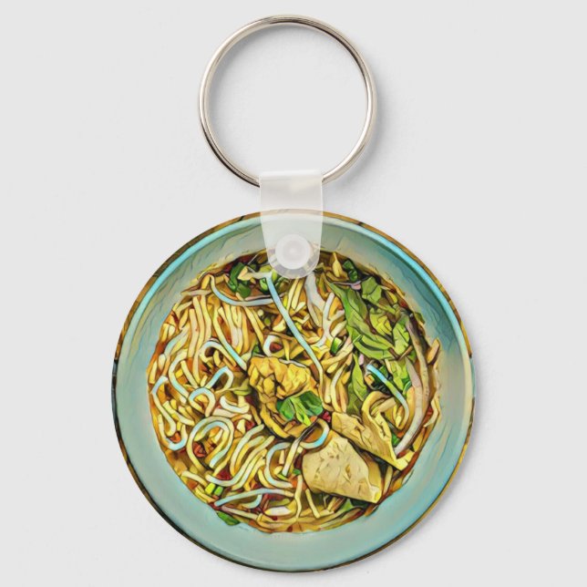 Japanese Ramen Lovers Keychain (Front)