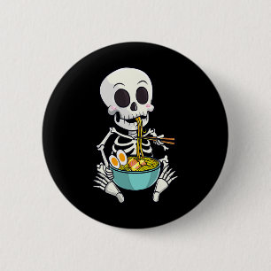 Japanese Ramen Noodles Anime Halloween Costume 2 Inch Round Button