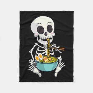 Japanese Ramen Noodles Anime Halloween Costume Fleece Blanket
