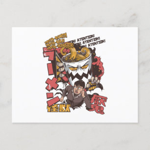 Japanese Ramen Postcard
