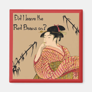 Japanese Red Beans Magnet