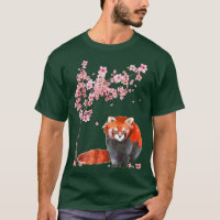 Japanese Red Panda Cherry Blossom Flower Sakura Tr