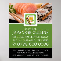 Japanese Restaurant, Sushi Advertising