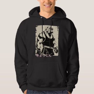 Japanese Retro Anime Bulldog MMA Mixed Martial Art Hoodie