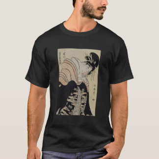 Japanese Retro Artwork Takigawa From The Tea-House T-Shirt