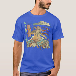 Japanese Retro Samurai Warrior Blacksmith T-Shirt