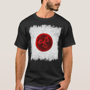 Japanese Rising Sun Design T-Shirt