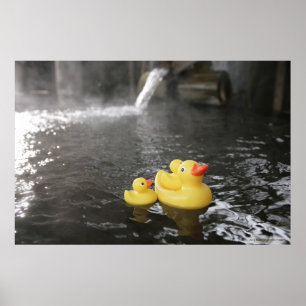 Japanese Rubber Duckies Poster