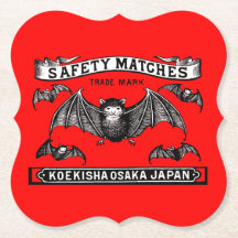 Japanese Safety Matches Art Bats
