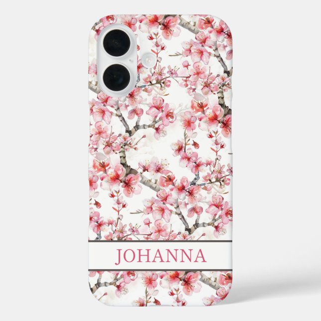 Japanese Sakura Cherry Blossoms  Case-Mate iPhone Case (Back)