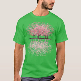 Japanese Sakura Cherry Blossoms Pastel  T-Shirt