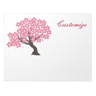 Japanese Sakura Cherry Blossoms Thunder_Cove Notepad
