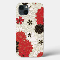 Japanese Sakura Elegant Floral Pattern