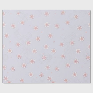 Japanese Sakura & Shippo Floral Wrapping Paper