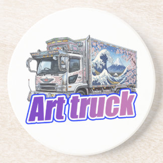 Japanese Sakura Wave Art Truck "DEKOTORA" Coaster