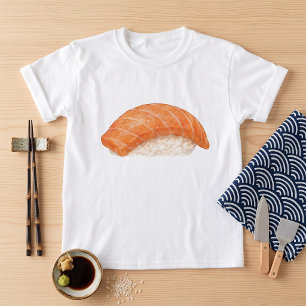 Japanese Salmon Sushi Nigiri Foodie T-Shirt