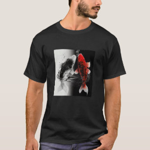 Japanese Samurai Aesthetic Koi Fish T-Shirt
