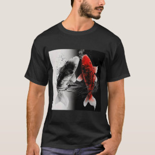 Japanese Samurai Aesthetic Koi Fish T-Shirt