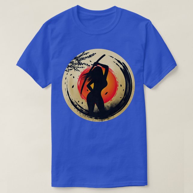 Japanese Samurai Bushido Code Gift  T-Shirt (Design Front)