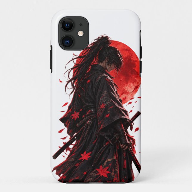 Japanese Samurai  Case-Mate iPhone Case (Back)
