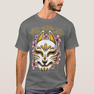Japanese Samurai & Characters I Japanese Kitsune M T-Shirt