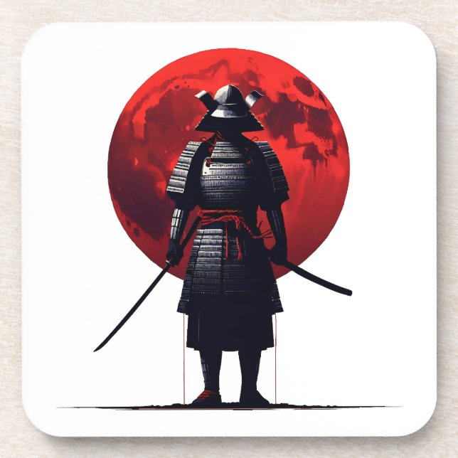 Japanese Samurai Coaster (Front)