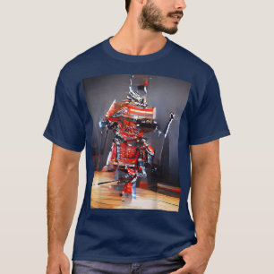 Japanese Samurai CyberPunk Graphic  T-Shirt