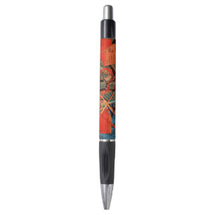 Japanese Samurai fighting monster Pen