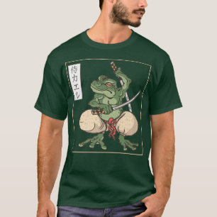 Japanese Samurai Frog Tattoo T-Shirt