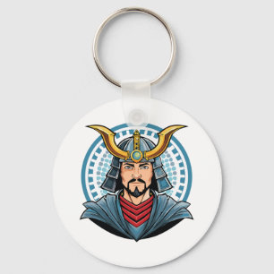 Japanese samurai keychain