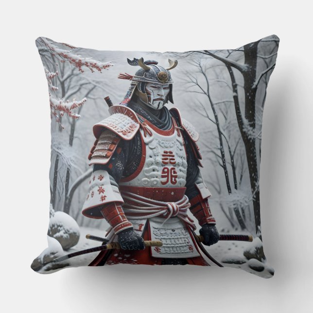 Japanese Samurai pillow (Front)