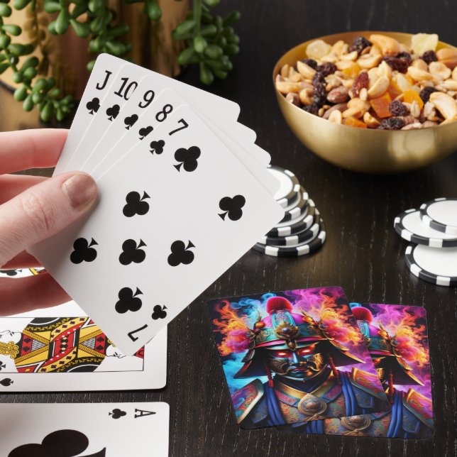 Japanese Samurai Playing Cards (In Situ)
