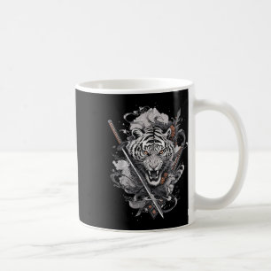 Japanese Samurai Ronin Sword Katana Japan Tiger Ta Coffee Mug