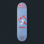 Japanese Samurai skateboard with name<br><div class="desc">Japanese Samurai skateboard with name</div>