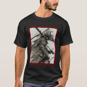 Japanese Samurai Vintage Fighter Retro T-Shirt