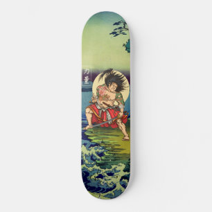 Japanese Samurai Warrior Hero  Skateboard