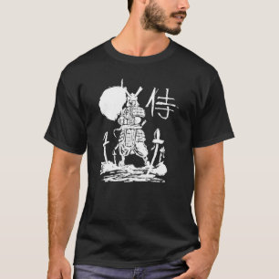 Japanese Samurai Warrior Katana Swordsman Art T-Shirt