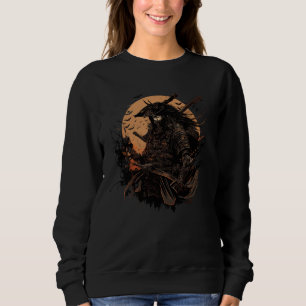 Japanese Samurai Warrior Swordsmen Vintage Bushido Sweatshirt