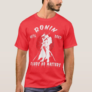 Japanese Samurai Warrior Vintage Classic Retro Ron T-Shirt