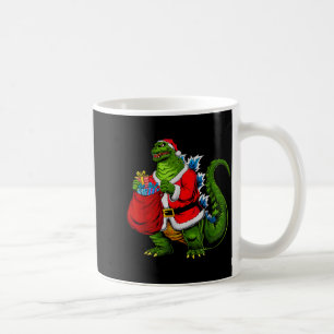 Japanese Santa Christmas Kaiju Funny Art Men Women Coffee Mug
