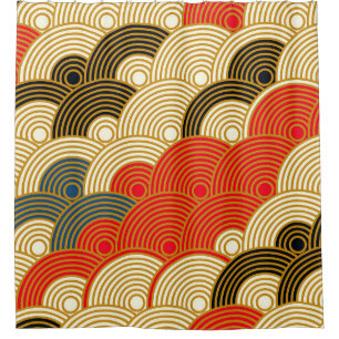 Japanese Scales Waves: Red Gold.